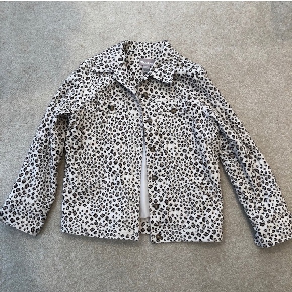 TAN JAY Stylish Leopard Print  Jacket - Picture 1 of 7